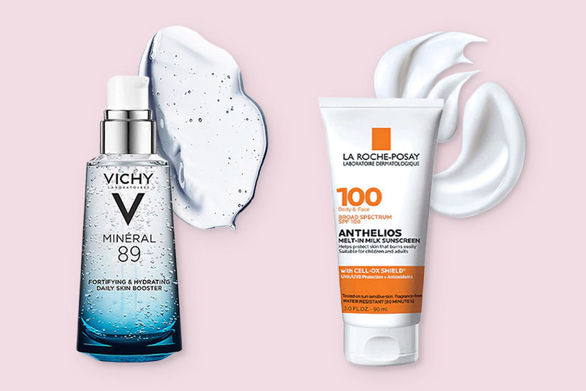 Vichy and La Roche Posay products