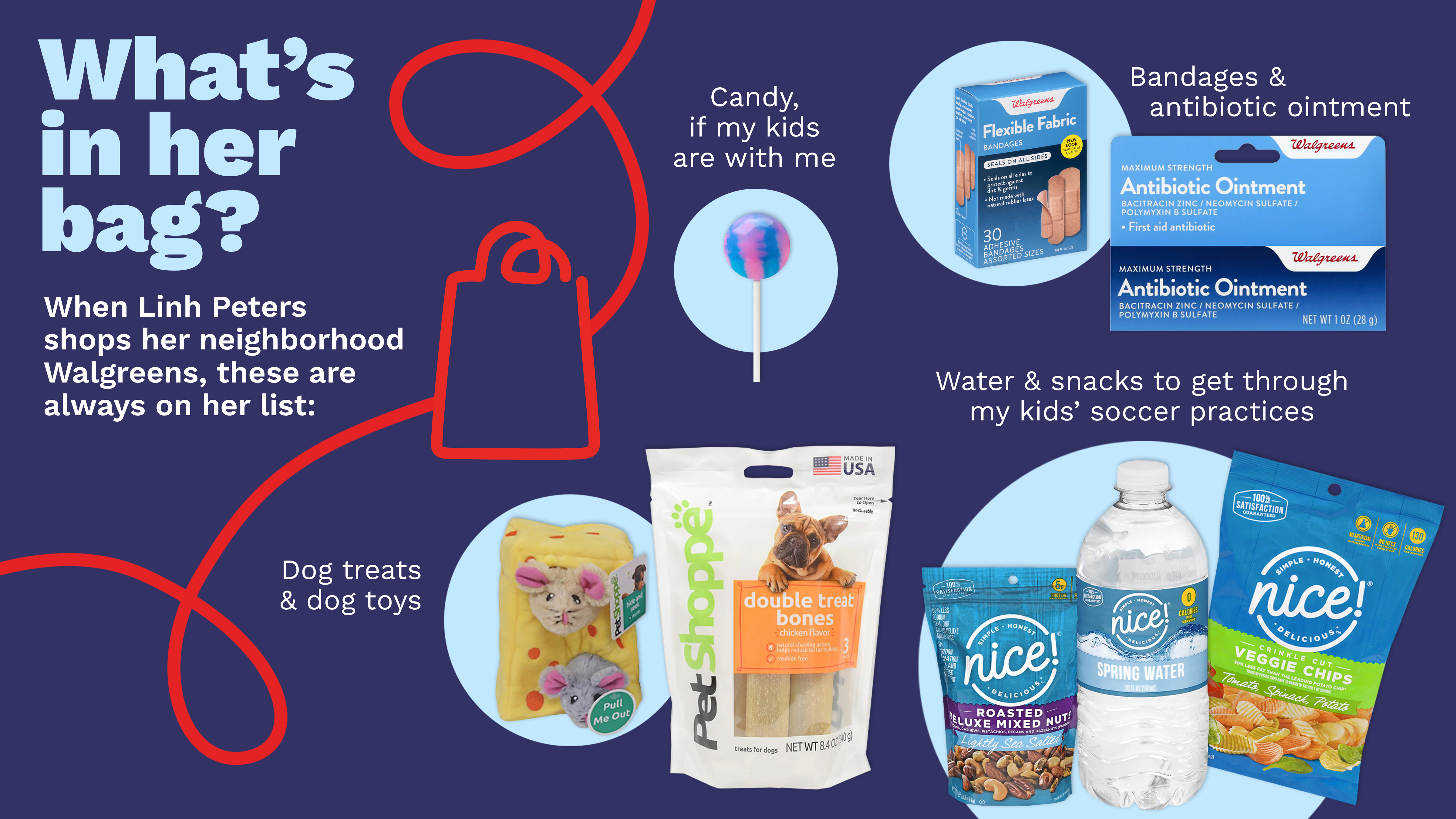 Linh Peters' favorite items to shop at Walgreens